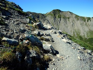 小仙丈ヶ岳から仙丈ヶ岳