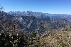 熊倉山頂上からの展望