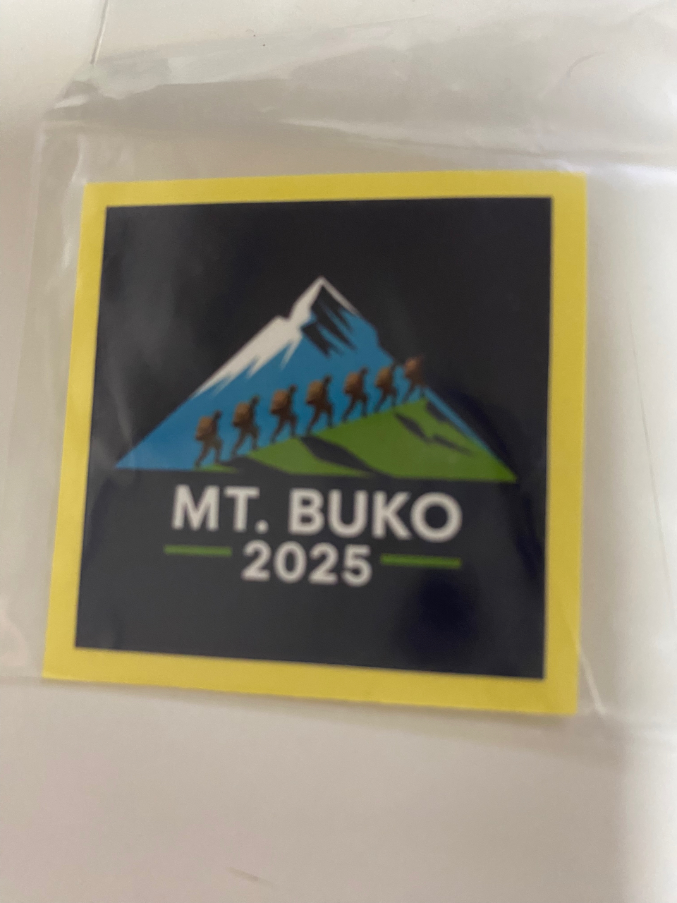 武甲山の専用シール